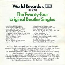 1977 UK The Beatles Collection ⁄ The Beatles Singles 1962-1970 - World Records - 24 RECORDS - BLACK BOX  - pic 6