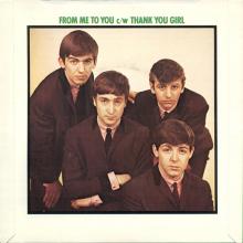 1977 UK The Beatles The Singles Collection 1962-1970 - R 5015 - From Me To You ⁄ Thank You Girl - World Records  - pic 1