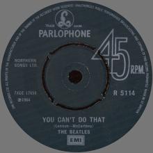1977 UK The Beatles The Singles Collection 1962-1970 - R 5114 - Can't Buy Me Love ⁄ You Can't Do That - World Records  - pic 5