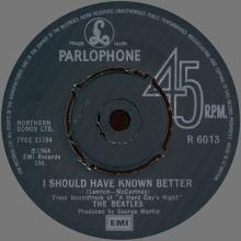 1977 UK The Beatles The Singles Collection 1962-1970 - R 6013 - Yesterday ⁄ I Should Have Known Better - World Records - pic 5