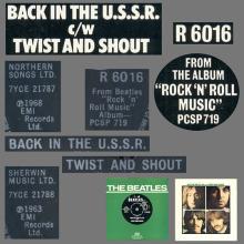 1977 UK The Beatles The Singles Collection 1962-1970 - R 6016 - Back In The U.S.S.R.⁄ Twist And Shout - World Records - pic 1
