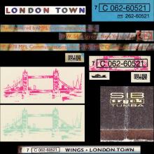 1978 03 31 PAUL McCARTNEY - WINGS - LONDON TOWN - 7C 062-60521 - SWEDEN - pic 1