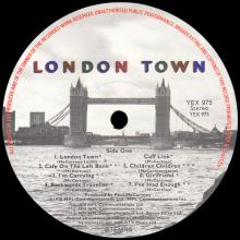 1978 03 31 PAUL McCARTNEY - WINGS - LONDON TOWN - 7C 062-60521 - SWEDEN - pic 5