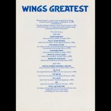 1978 12 01 a Wings Greatest - Press Pack - pic 10