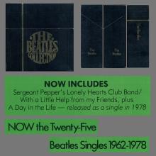 1978 UK The Beatles Collection ⁄ The Beatles Singles 1962-1970 - World Records - BLACK BOX - 25 RECORDS - pic 1