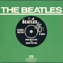 1978 UK The Beatles The Singles Collection 1962-1970 - R 5015 - From Me To You ⁄ Thank You Girl - World Records - pic 1