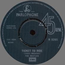 1978 UK The Beatles The Singles Collection 1962-1970 - R 5265 - Ticket To Ride ⁄ Yes It Is - World Records - pic 1
