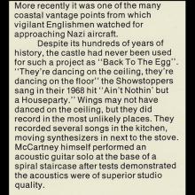 1979 06 08 a-b Back To The Egg - Paul McCartney-Wings  - Press Info - pic 8