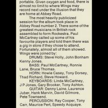 1979 06 08 a-b Back To The Egg - Paul McCartney-Wings  - Press Info - pic 10