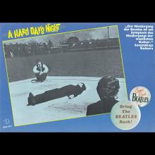GERMANY 1979 A Hard Day's Night - The Beatles - 21cm- 29,7cm Aushangfoto Lobbycard - 5,6,7,8 - pic 2