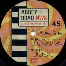 1979 06 01 - WINGS - OLD SIAM SIR - ABBEY ROAD EMI ACETATE - pic 1