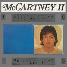 1980 05 16 - PAUL MCCARTNEY - MCCARTNEY II - PCTC 258 - LP - UK TEST PRESSING - pic 3