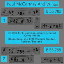 1981 00 00 PAUL McCARTNEY UND WINGS - STEREO 8 55 785 - AMIGA - DDR - pic 3