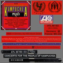 1981 03 30 VARIOUS AND PAUL McCARTNEY & WINGS - CONCERTS FOR THE PEOPLE OF KAMPUCHEA -ATLANTIC - ATL 60 183 - GERMANY - pic 4