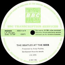 1982 00 00 - THE BEATLES RADIO SHOW - BBC TRANSCRIPTION SERVICES - THE BEATLES AT THE BEEB - 150368⁄70 - 150369⁄71 - pic 1