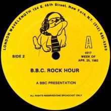 1982 04 25 - PAUL McCARTNEY RADIO SHOW - LONDON WAVELENGTH - PAUL McCARTNEY S DESERT ISLAND DISCS - A - BBC ROCK HOUR 317 - pic 4