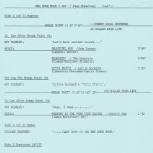 1982 04 25 - PAUL McCARTNEY RADIO SHOW - LONDON WAVELENGTH - PAUL McCARTNEY S DESERT ISLAND DISCS - A - BBC ROCK HOUR 317 - pic 8
