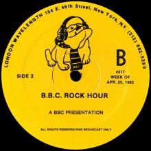 1982 04 25 - PAUL McCARTNEY RADIO SHOW - LONDON WAVELENGTH - PAUL McCARTNEY S DESERT ISLAND DISCS - B - BBC ROCK HOUR 317 - pic 4
