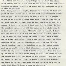 1982 04 26 b Paul McCartney Tug Of War - Press Pack - pic 5