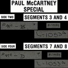 1982 07 26 - PAUL McCARTNEY RADIO SHOW - WESTWOOD ONE - PAUL Mc CARTNEY SPECIAL - THE MAN AND HIS MUSIC  - pic 8