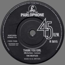 1982 12 07 THE BEATLES SINGLES COLLECTION - BSCP1 - R 5015 - B - FROM ME TO YOU ⁄ THANK YOU GIRL - pic 1