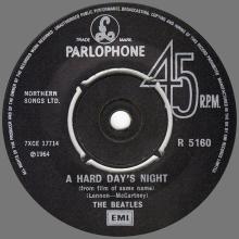 1982 12 07 THE BEATLES SINGLES COLLECTION - BSCP1 - R 5160 - A - A HARD DAY'S NIGHT / THINGS WE SAID TODAY - pic 3