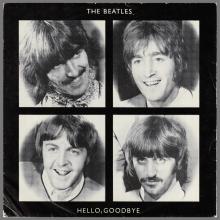 1982 12 07 THE BEATLES SINGLES COLLECTION - BSCP1 - R 5655 - B - HELLO , GOODBYE - I AM THE WALRUS  - pic 1