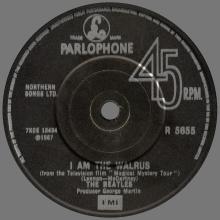 1982 12 07 THE BEATLES SINGLES COLLECTION - BSCP1 - R 5655 - B - HELLO , GOODBYE - I AM THE WALRUS  - pic 5