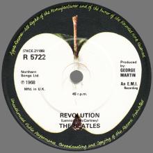 1982 12 07 THE BEATLES SINGLES COLLECTION - BSCP1 - R 5722 - B - HEY JUDE ⁄ REVOLUTION - pic 2