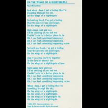 1984 05 05 THE EVERLY BROTHERS - EB84 - ON THE WINGS OF A NIGHTINGALE - MERCURY - 0 42282 24311 9 - 822 431-1 - HOLLAND  - pic 9
