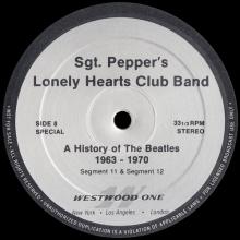 1984 10 15 - THE BEATLES RADIO SHOW - WESTWOOD ONE - SGT. PEPPERS LONELY HEARTS CLUB BAND - C - pic 7