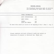 1984 10 15 - THE BEATLES RADIO SHOW - WESTWOOD ONE - SGT. PEPPERS LONELY HEARTS CLUB BAND - A - pic 12