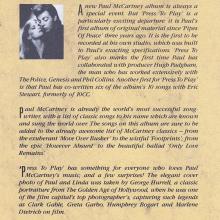 1986 09 01 a Press To Play - Paul McCartney Press Pack - pic 11