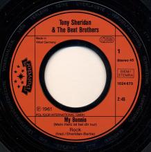 1986 10 23 BRING BACK MY BONNIE TO - TONY SHERIDAN - 25TH ANNIVERSARY - PRESSE INFO - GERMANY - pic 12