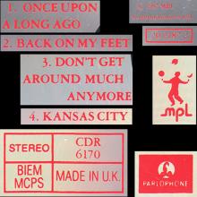 1987 11 16 ONCE UPON A LONG AGO - PAUL McCARTNEY DISCOGRAPHY - CDR 6170 - 5 099920 218720 - UK - pic 5