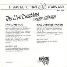 1987 00 00 IT The Live Beatles Singles Collection Bulldog Records BGS-14 ⁄ BGS 004 - pic 1