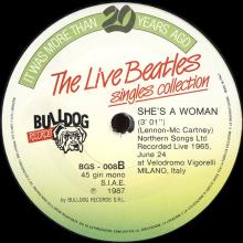1987 00 00 IT The Live Beatles Singles Collection Bulldog Records BGS-14 ⁄ BGS 008 - pic 1