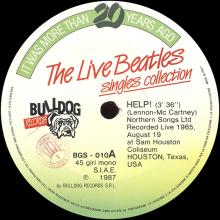1987 00 00 IT The Live Beatles Singles Collection Bulldog Records BGS-14 ⁄ BGS 010 - pic 1
