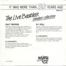 1987 00 00 IT The Live Beatles Singles Collection Bulldog Records BGS-14 ⁄ BGS 011 - pic 1