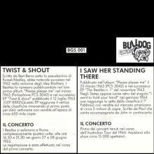 1987 00 00 IT The Live Beatles Singles Collection Bulldog Records BGS-14 ⁄ BGS 001 - pic 5