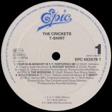 1988 01 00 THE CRICKETS - T-SHIRT - EPIC - EPC 462876 1 - 5 099746 287610 - HOLLAND - pic 5