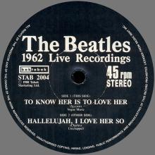 1988 11 02 UK⁄GER b The Beatles 1962 Live Recordings ⁄ TABOKS 1001 - pic 1
