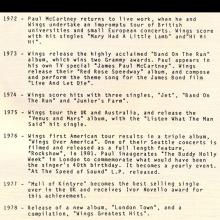 1989 06 05 a Flowers In The Dirt - Paul McCartney - Press kit for the CD - pic 10