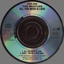 1989 00 UK-Austria The Beatles CD Singles Collection CDBSC 1 ⁄ 3"CD - CD3R 5570 - CD3R 5620 - CD3R 5655 - pic 9