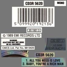 1989 00 UK-Austria The Beatles CD Singles Collection CDBSC 1 ⁄ 3"CD - CD3R 5570 - CD3R 5620 - CD3R 5655 - pic 10