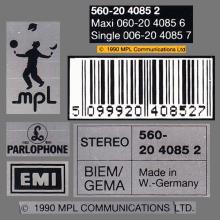 1990 10 08 BIRTHDAY - PAUL McCARTNEY DISCOGRAPHY - 5 099920 408527 - GERMANY - pic 1