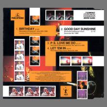 1990 10 08 BIRTHDAY - PAUL McCARTNEY DISCOGRAPHY - CDR 6271 - 5 099920 408527 - UK - pic 1