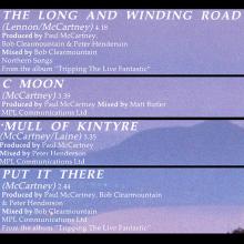 1991 01 04 THE LONG AND WINDING ROAD - PAUL McCARTNEY DISCOGRAPHY - 5 099920 417420 - HOLLAND - pic 5