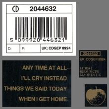 1992 07 08 09 UK The Beatles Compact Discc EP.Collection CD BEP 14 ⁄ 5"CD - CDGEP 8924 - CDGEP 8931 - CDGEP 8938 - pic 1