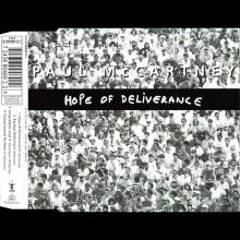 1992 12 28 HOPE OF DELIVERANCE - PAUL McCARTNEY DISCOGRAPHY - 7 2438 80460 2 2 - HOLLAND - pic 1